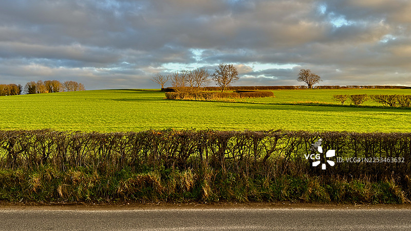 德比郡迪普戴尔巷的风景视图图片素材