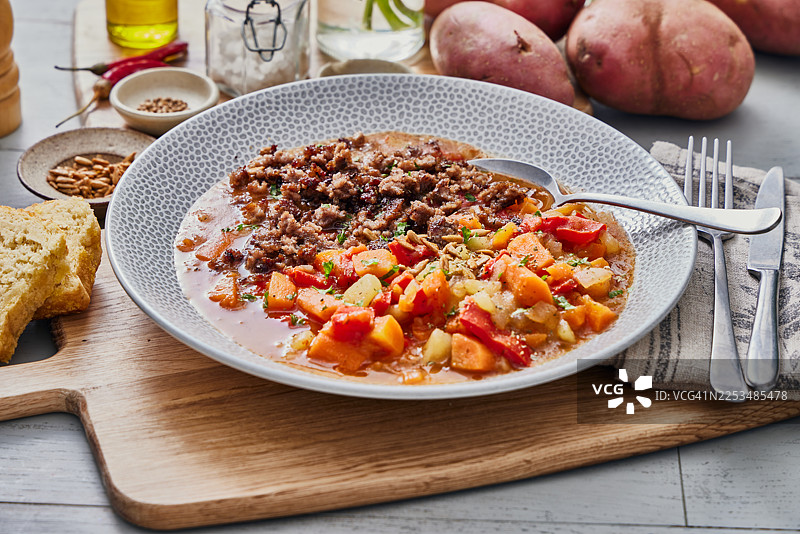 蛋白质午餐图片素材