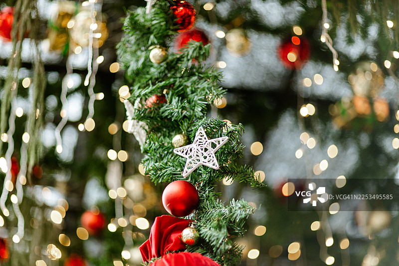 雅加达的圣诞装饰图片素材