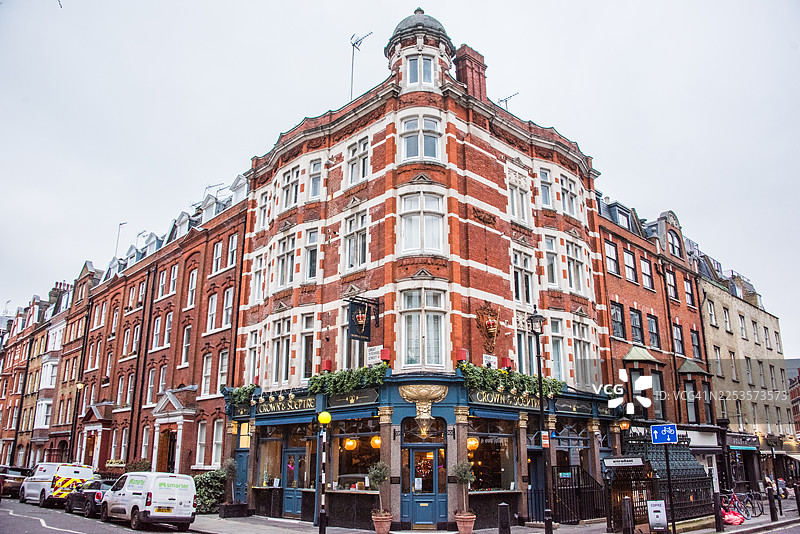 威尔斯街拐角处的冠军酒馆图片素材