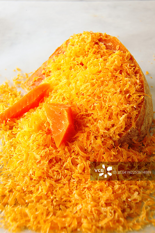 切碎切达奶酪图片素材