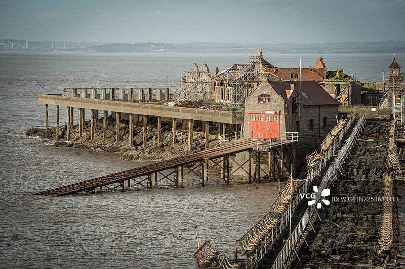 伯恩贝克码头，韦斯顿超级马雷图片素材