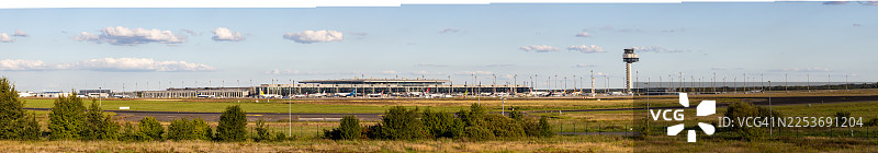 柏林勃兰登堡国际机场 BER 全景图片素材