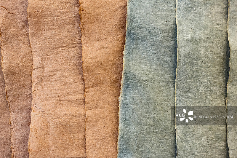 越南北部 Rhamnoneuron balansae 树制成的纸图片素材