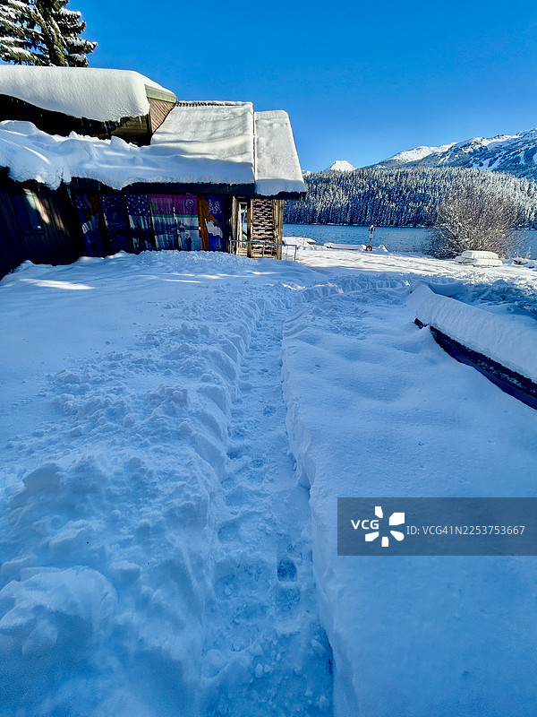 阿尔塔湖图片素材