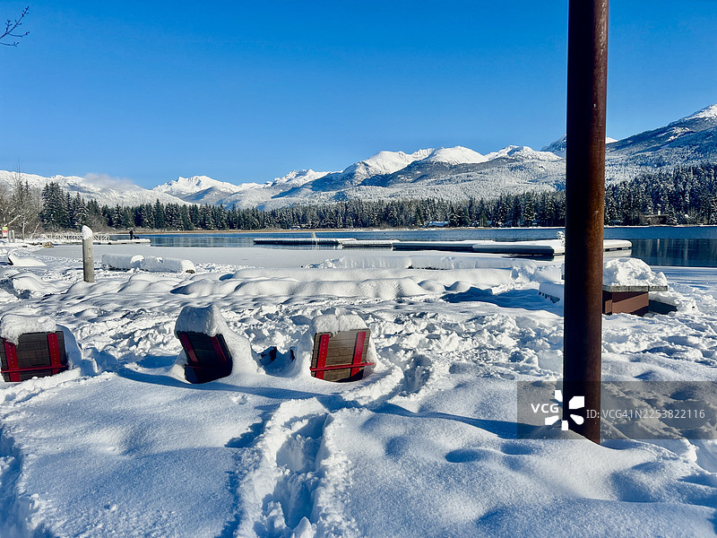 惠斯勒彩虹公园图片素材