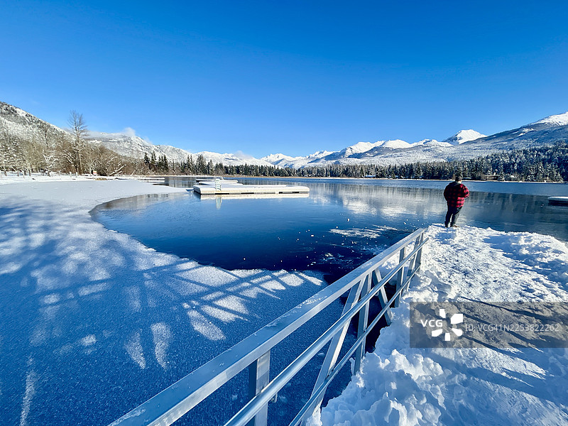 惠斯勒彩虹公园图片素材