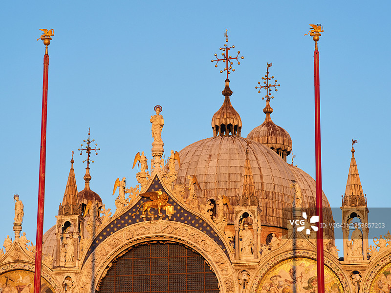 威尼斯圣马可大教堂图片素材