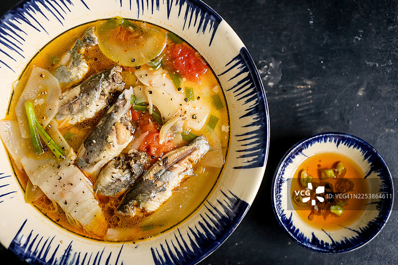 越南酸汤鱼（Canh Chua）图片素材