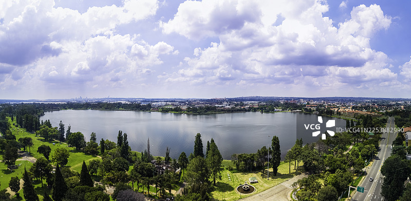 杰米斯顿湖公共公园图片素材