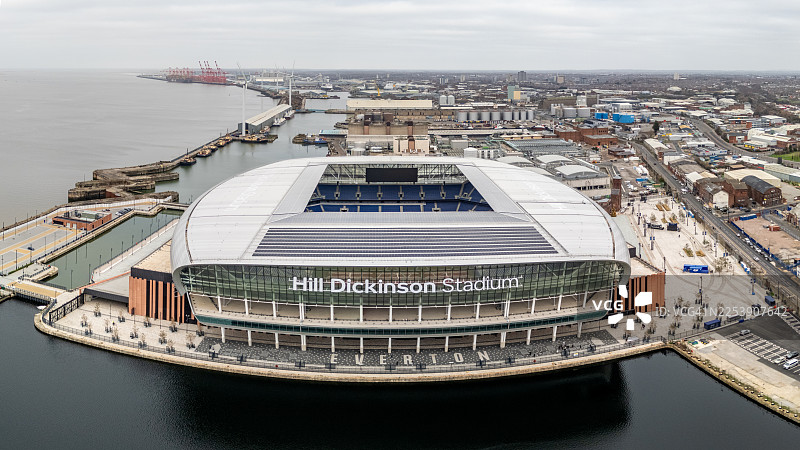 希尔迪金森体育场航拍全景图片素材