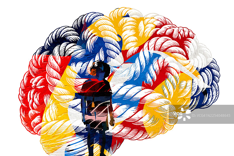 自闭症谱系障碍图片素材