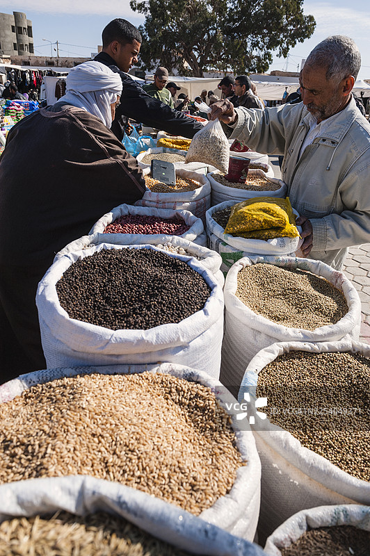 突尼斯杜兹市场图片素材