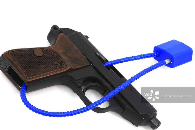 枪支保险锁图片素材