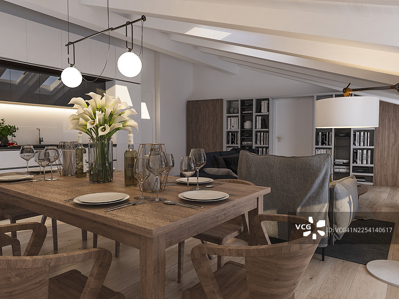 室内渲染图片素材