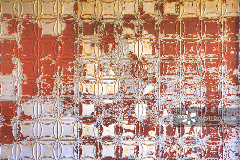 装饰性锡壁板，全画幅图片素材