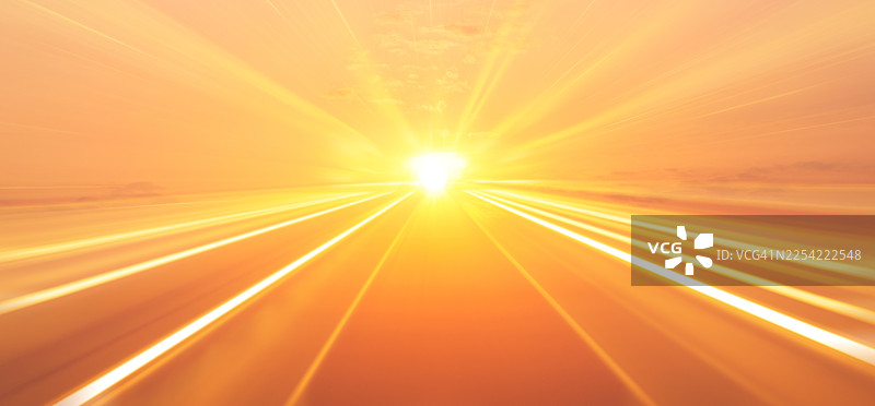 金色的阳光束图片素材