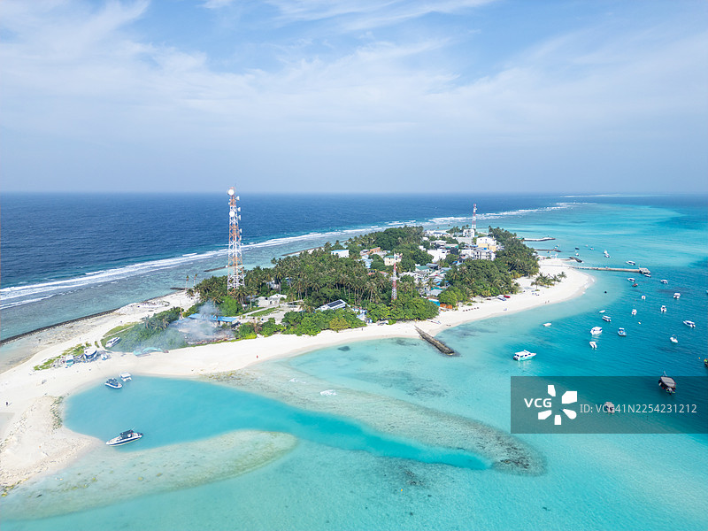 马尔代夫富力杜岛图片素材