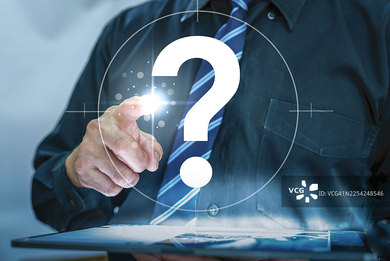 特写问号符号图片素材