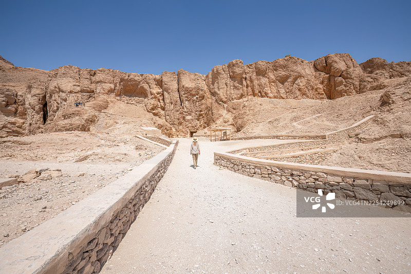 埃及卢克索帝王谷图片素材