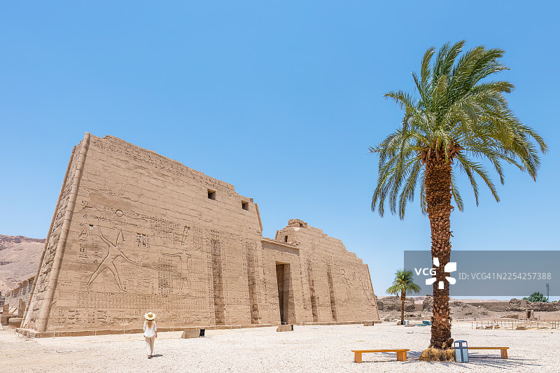 拉美西斯三世神庙图片素材