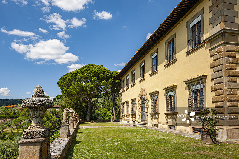 佛罗伦萨，甘贝拉亚别墅花园图片素材