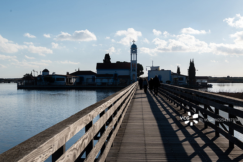 圣尼古拉斯修道院 – 拉戈斯，克桑西图片素材