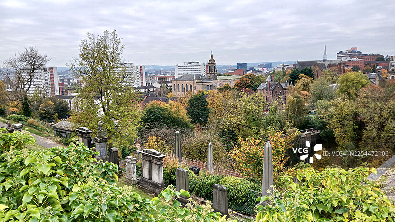 格拉斯哥公墓景观图片素材
