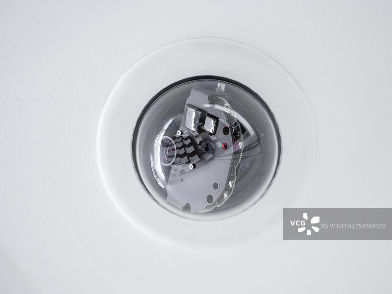 用于保护的室内监控安全摄像头图片素材