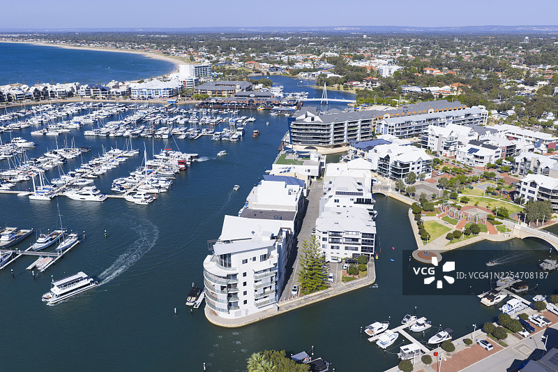 无人机视角下的曼哲拉图片素材