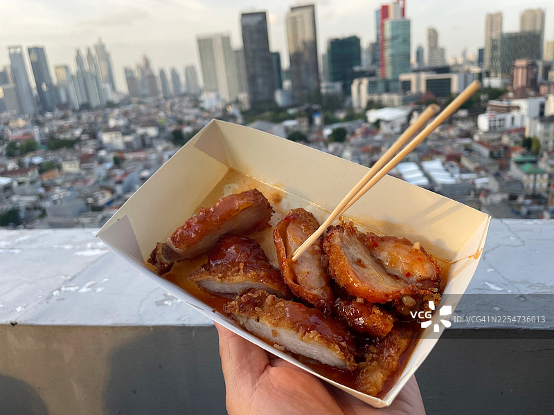 日式炸鸡排图片素材