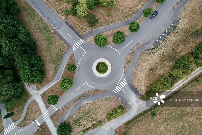 交通枢纽环岛图片素材