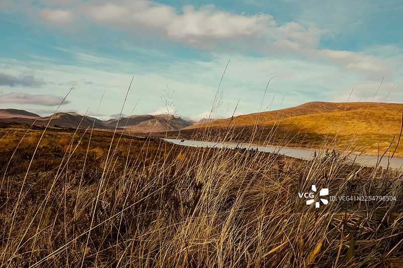 苏格兰格拉斯卡诺湖图片素材