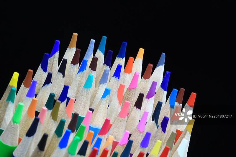 彩色铅笔图片素材