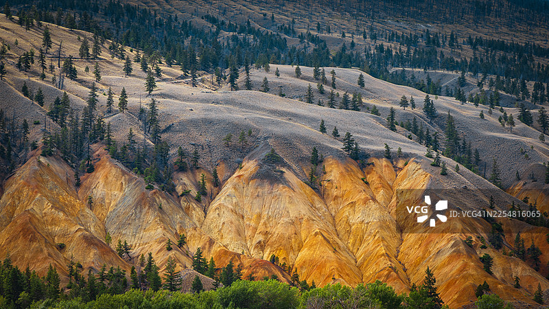 加拿大不列颠哥伦比亚省汤普森谷图片素材