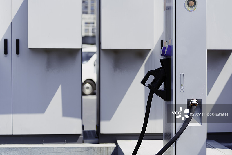 电动汽车充电站图片素材