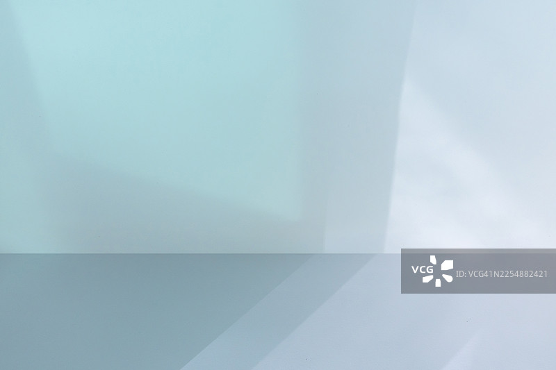 白色纹理墙上的极简抽象阴影图片素材