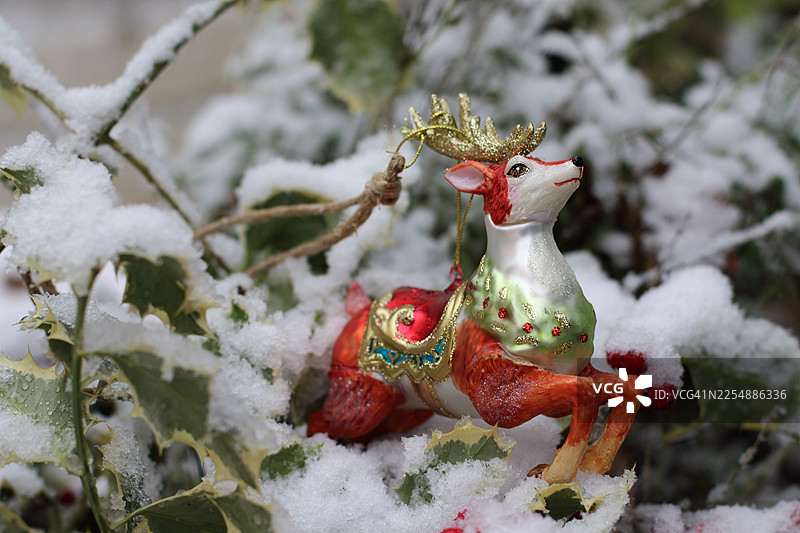 雪景装饰图片素材