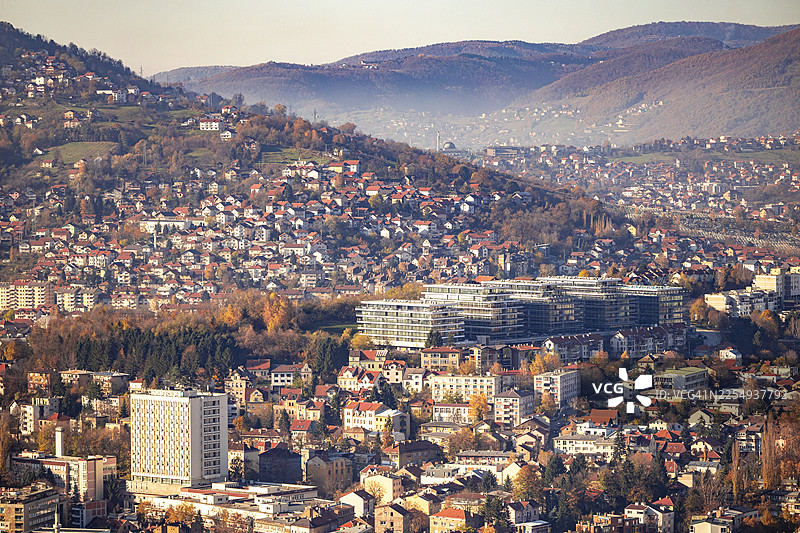 2025年萨拉热窝的冬天图片素材