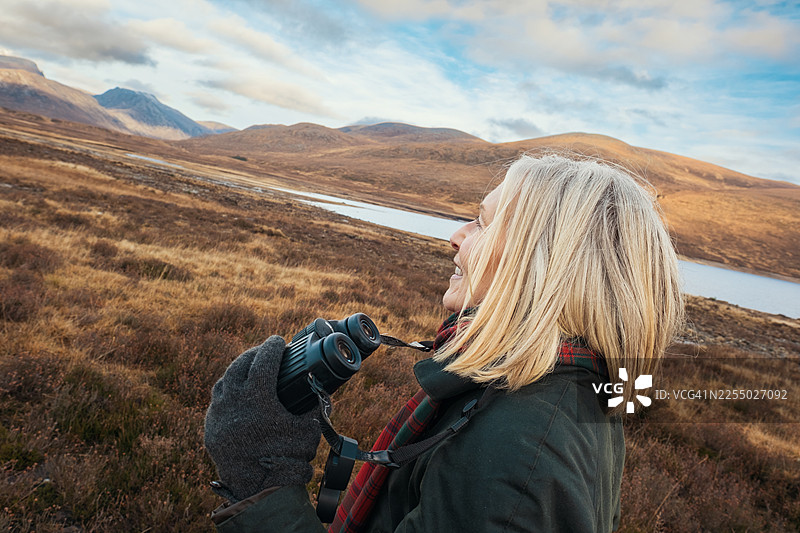 苏格兰的视觉辅助工具图片素材