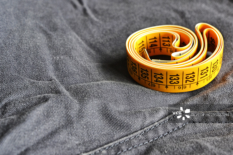 意大利的布料卷尺图片素材