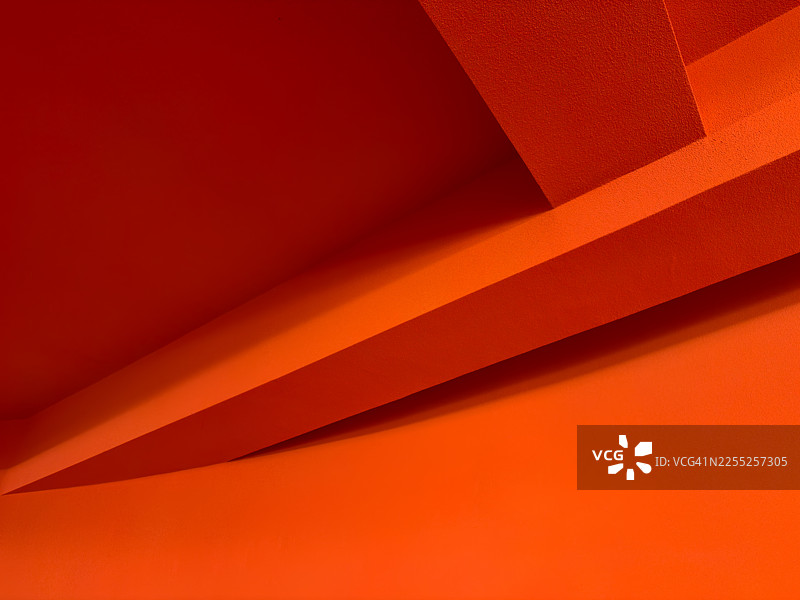 抽象的红色几何图形图片素材