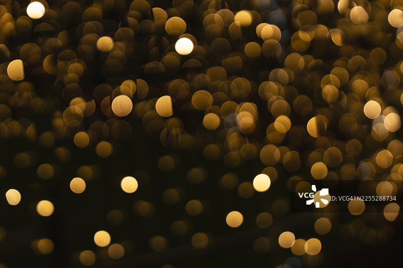 圣诞彩灯特写照片图片素材