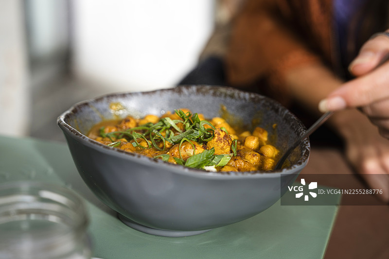 鹰嘴豆健康餐图片素材