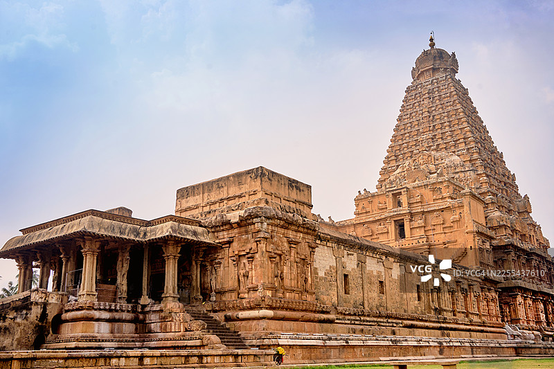 布里哈迪希瓦拉神庙，又称佩鲁乌达亚尔寺，位于坦贾武尔。图片素材