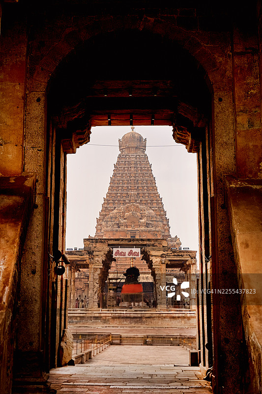布里哈迪希瓦拉神庙，又称佩鲁乌达亚尔科维尔，位于坦贾武尔。图片素材