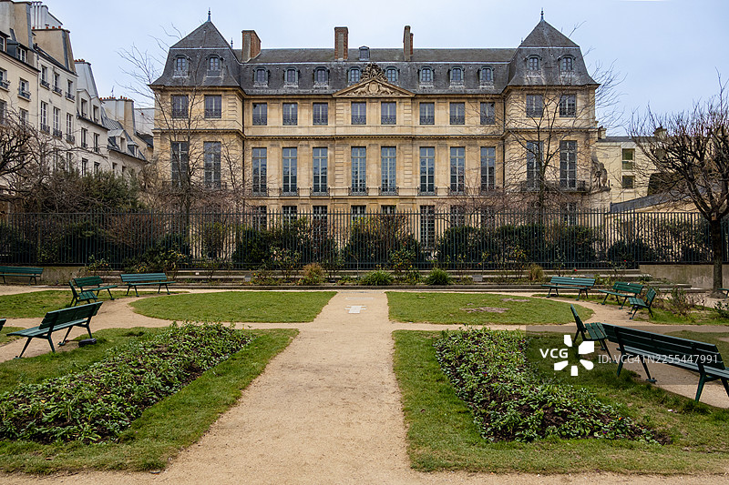 巴黎毕加索博物馆及花园图片素材