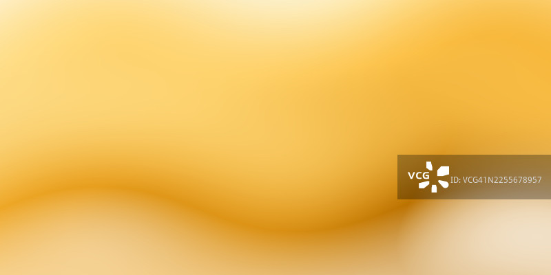金色抽象渐变背景，营造出柔和流畅的波浪效果图片素材