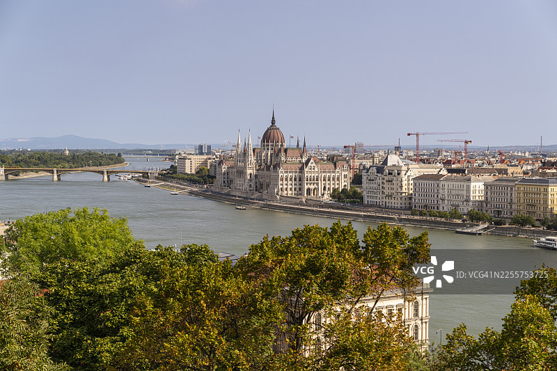 布达佩斯国会大厦景观图片素材
