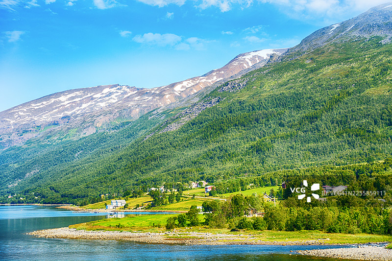 挪威吕根峡湾图片素材
